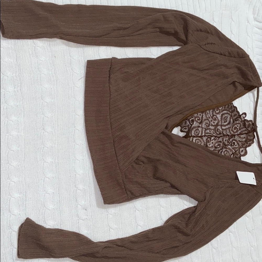 Olive green blouse